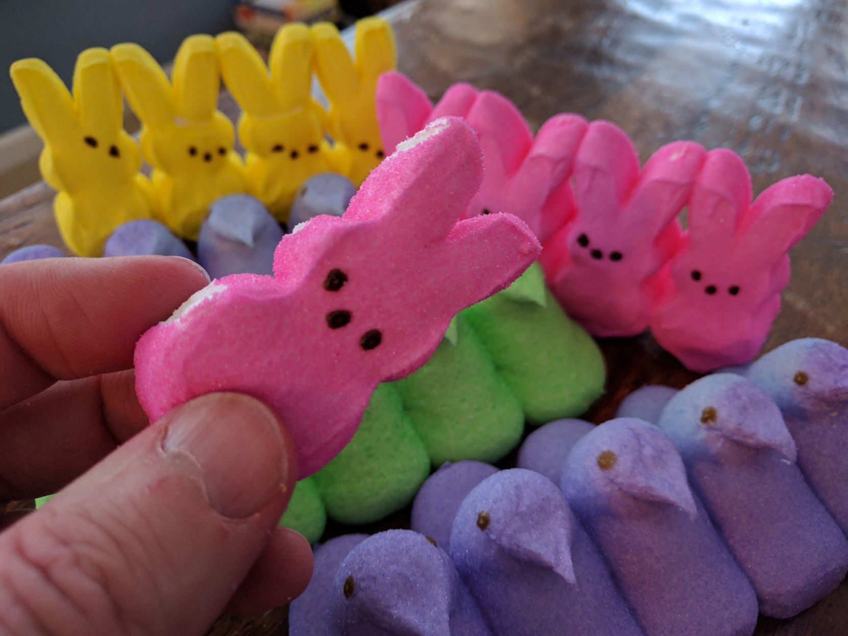 8. Chicks have more calories than bunnies